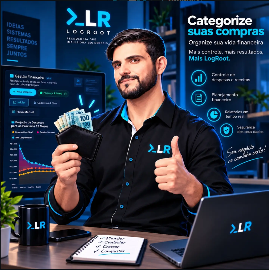 Categorize suas Compras: Gestão Financeira 💳📊